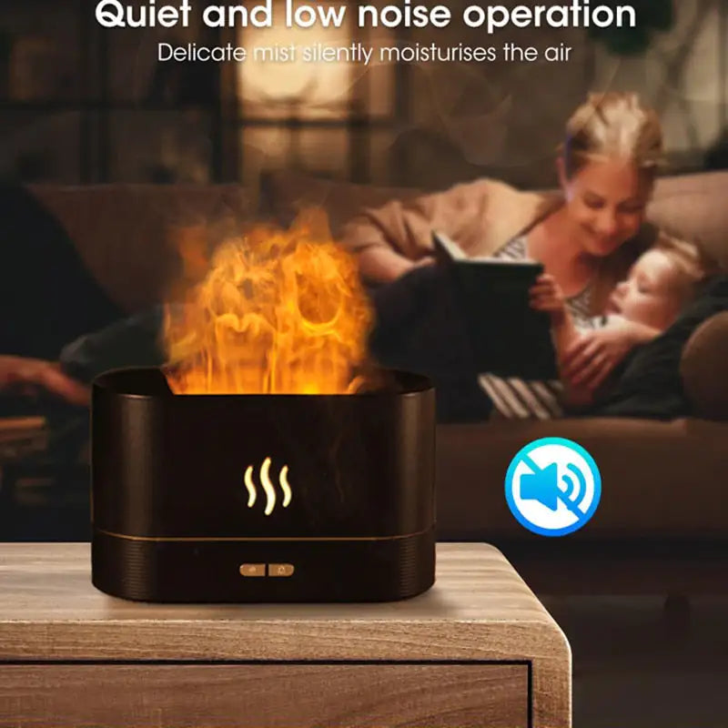 Flame humidifier